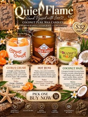 Quiet Flame Pick One Candle 🕯️🧜‍♀️ BUY NOW PRICE 4 ONE
